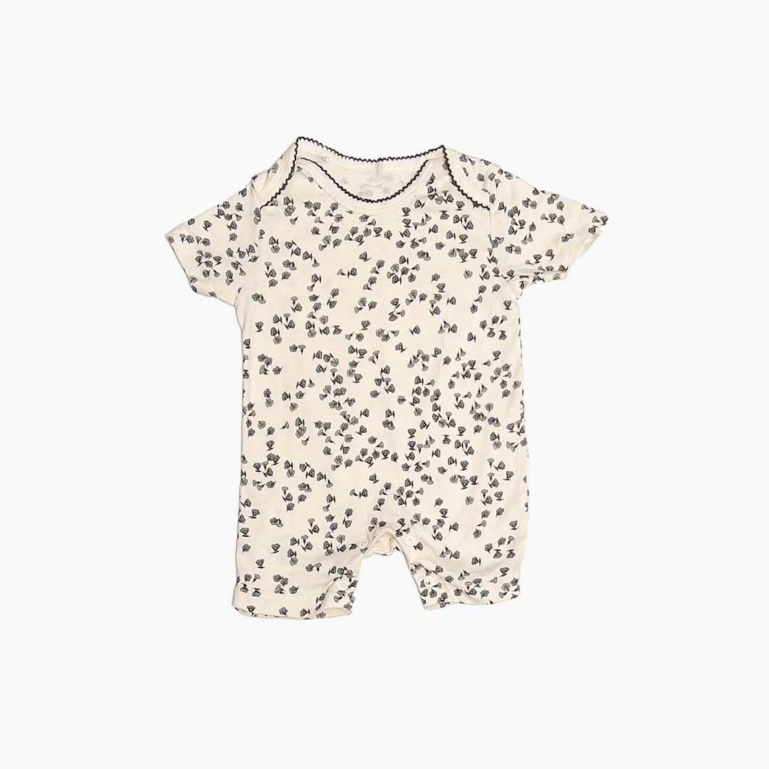 OFF WHITE FLORAL JUMPSUIT