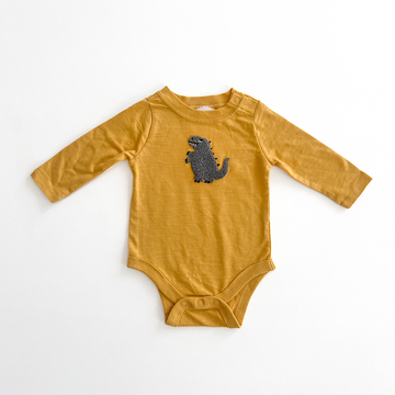 GARANIMALS YELLOW DINO ONESIE