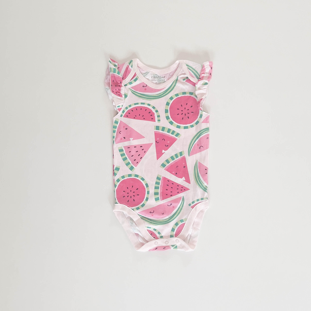 WATERMELON PATTERNED ONESIE