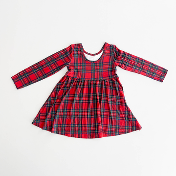 RED AND GREEN CHECK FROCK