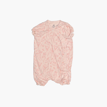 PINK BAMBI PATTERNED JUMPSUIT