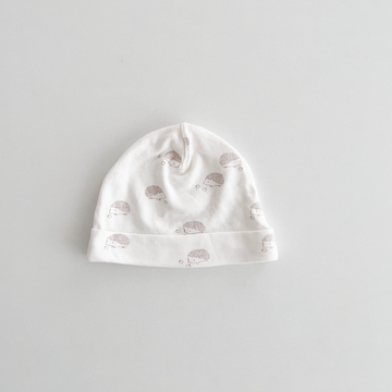 WHITE PRINTED CAP