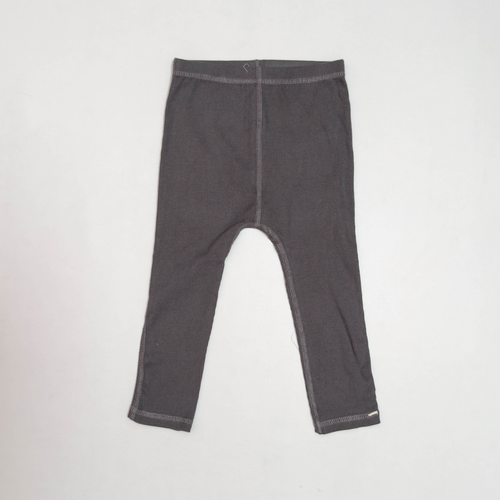 GREY RIBBED PANTS