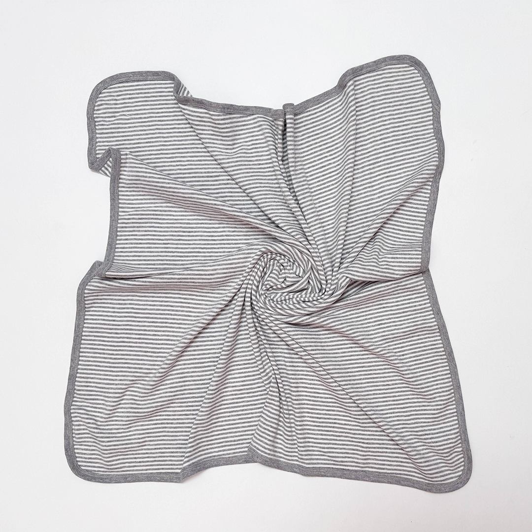 GREY STRIPED SWADDLE