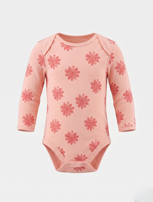 FLORAL FULLSLEEVE ONESIE