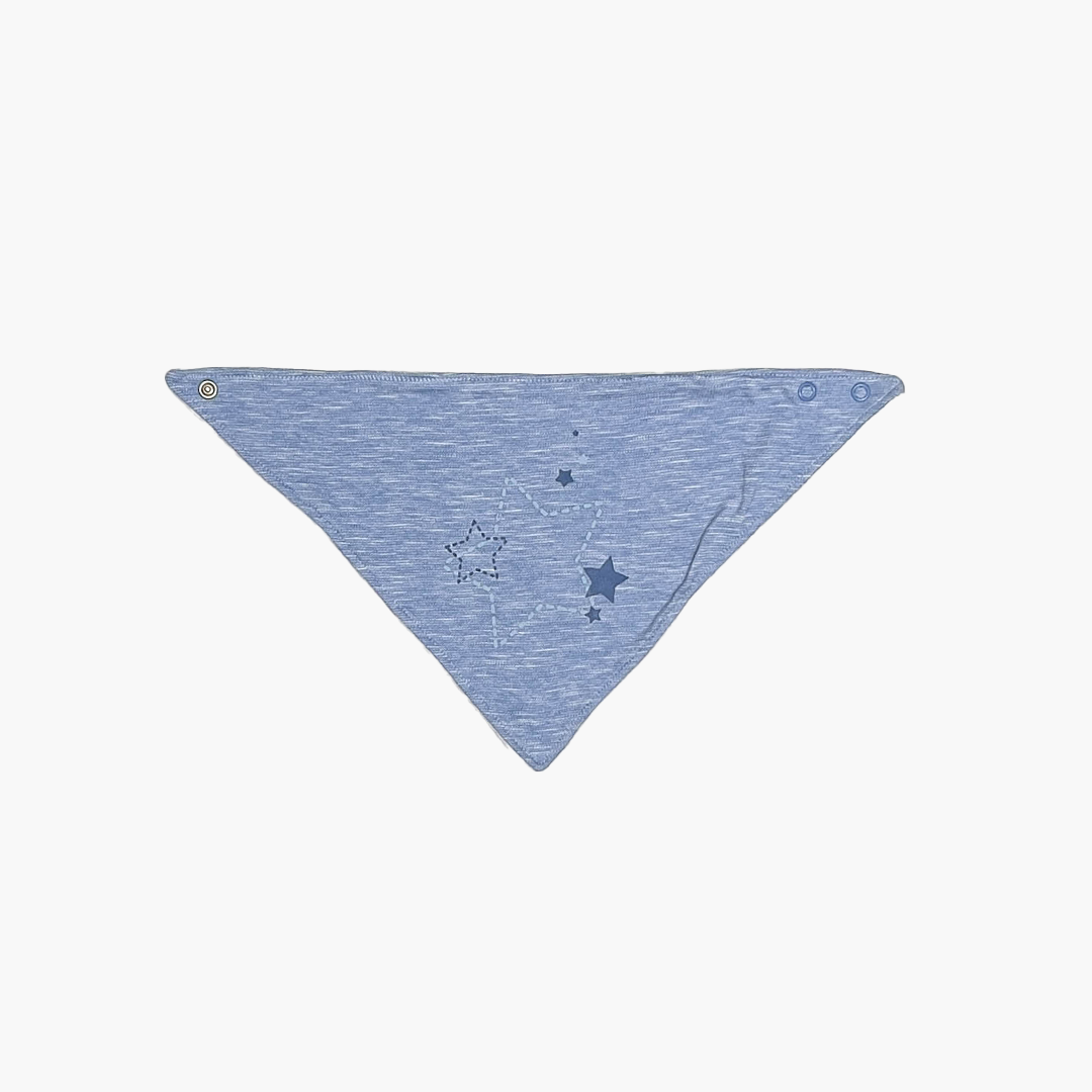 BLUE  STAR BANDANA BIBS