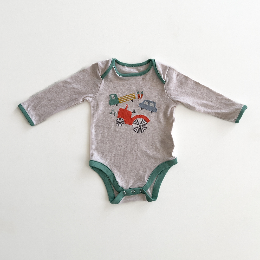 MOTHERCARE CAR PATTERNED ONESISE