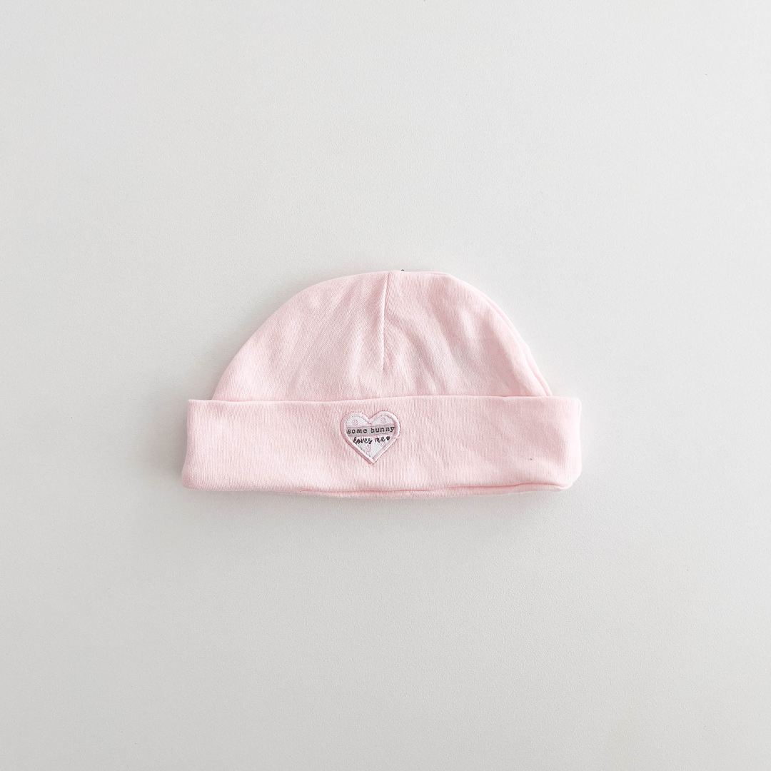 BABY PINK COTTON CAP