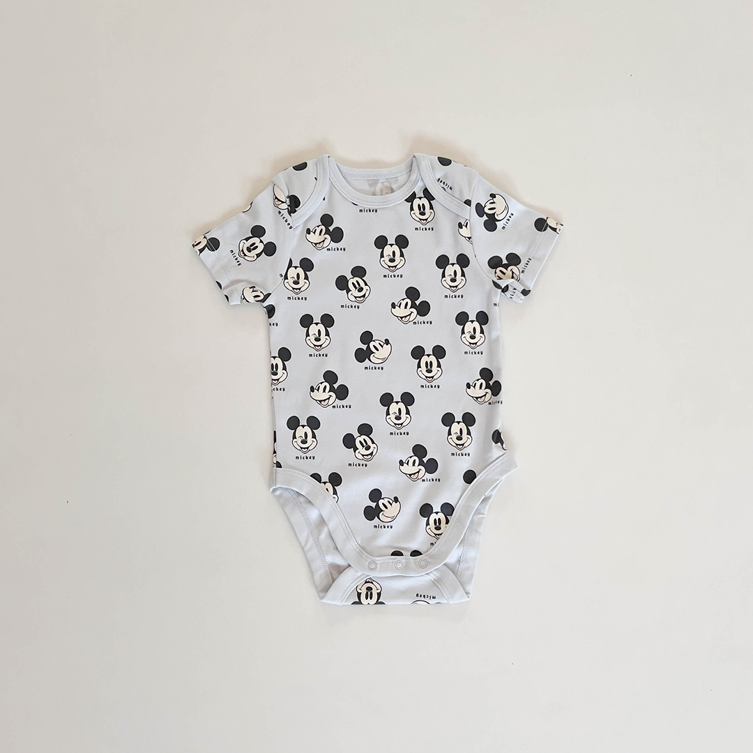 MICKEY PRINTED ONESIE