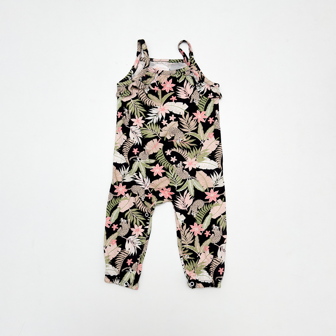 TOPICAL PRINTED SLEEVELESS ROMPER