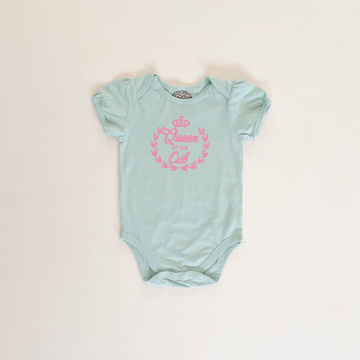 BLUE PRINTED ONESIE