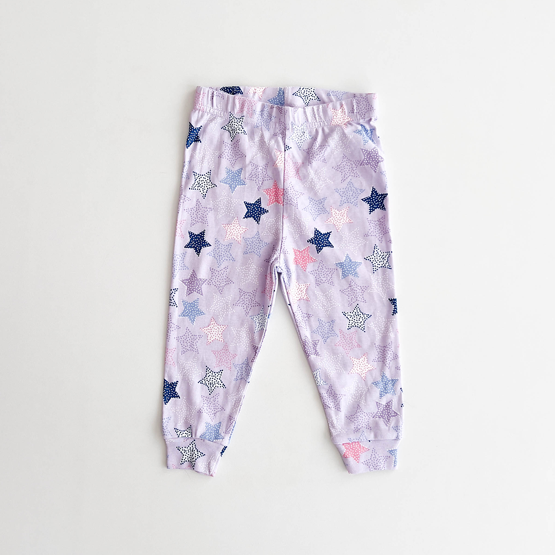 LAVENDER STAR PATTERNED PANT