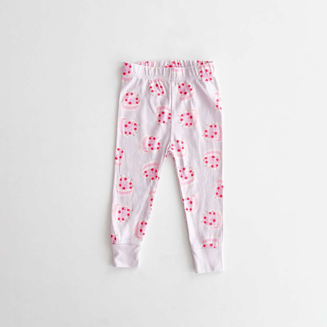 LAVENDER PATTERNED PANTS