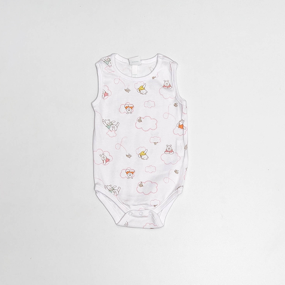 PHOO PRINTED SLEEVLESS ONESIE