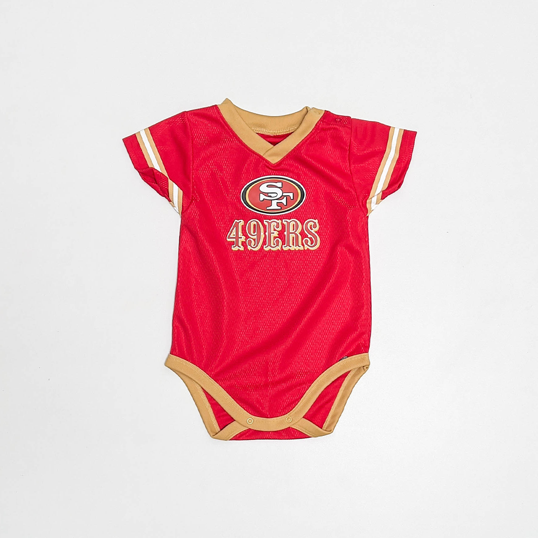 RED JERSEY TYPE ONESIE