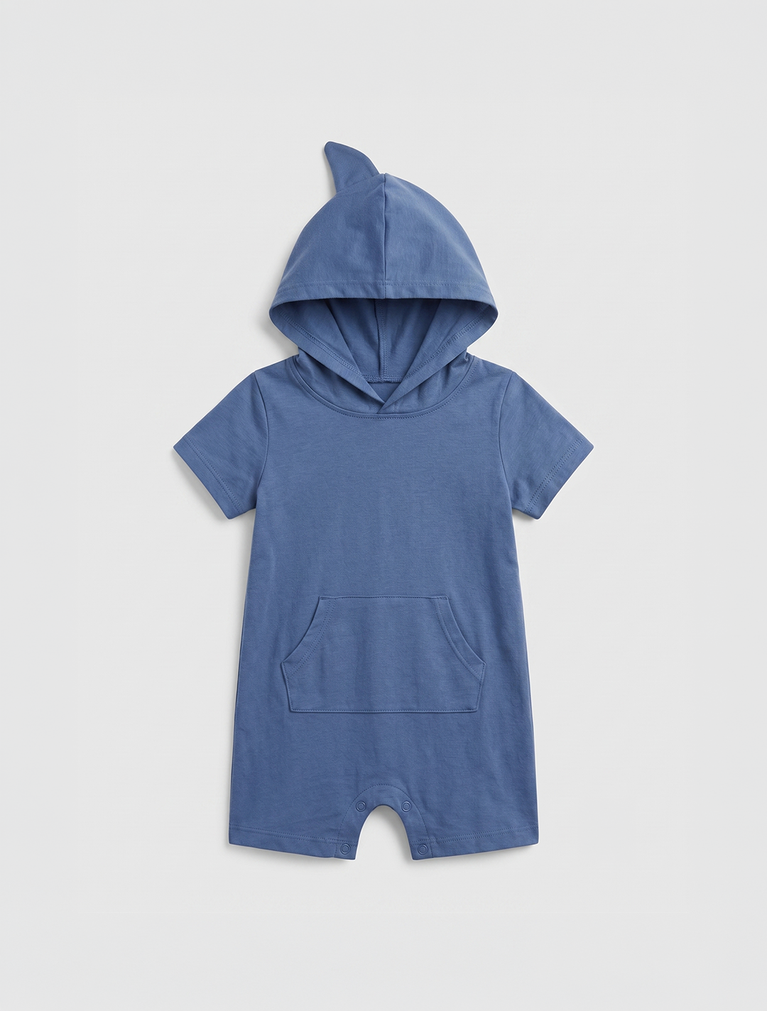 Blue hooded fancy jumpsuit