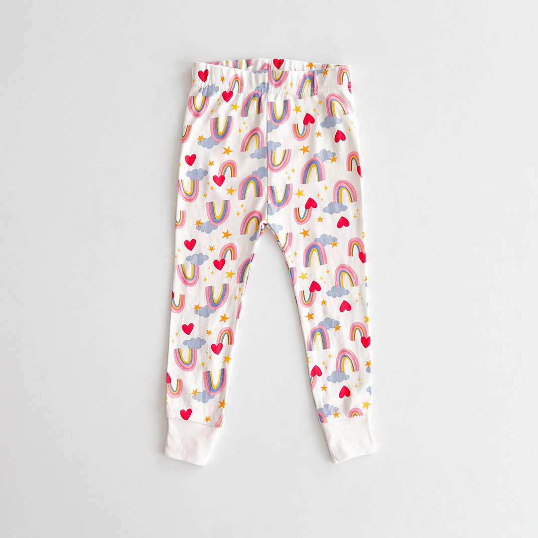 RAINBOW PATTERNED PANTS