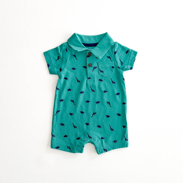 BOYS CARTER'S DINO PATTERNED JUMPSUIT