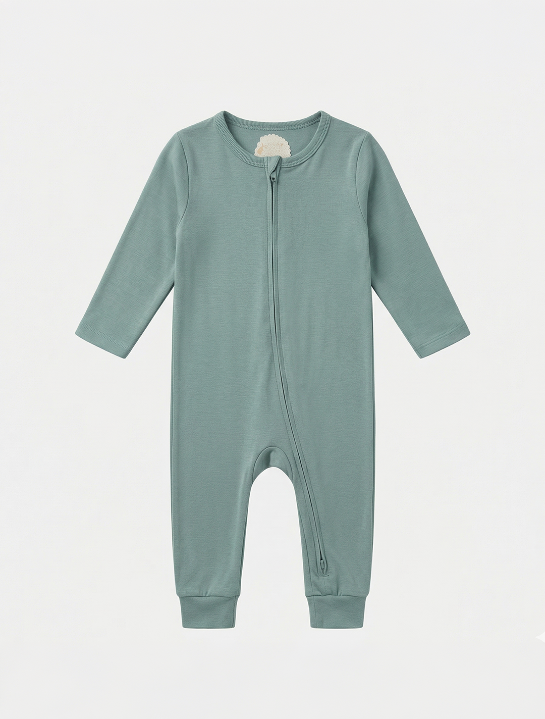 AQUA BLUE PLAIN VISCOUS  ROMPER