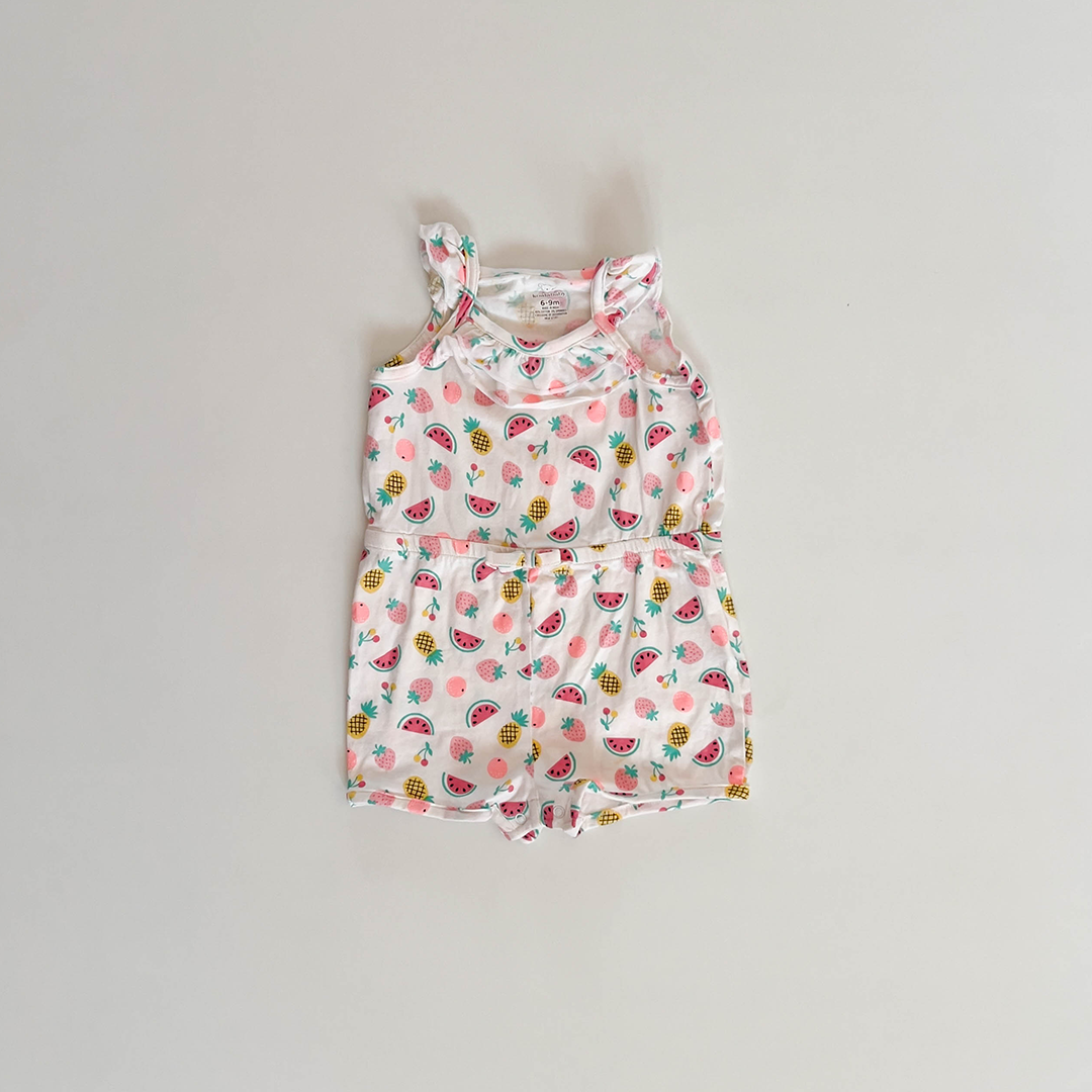 WATERMELON PRINTED JUMPSUIT
