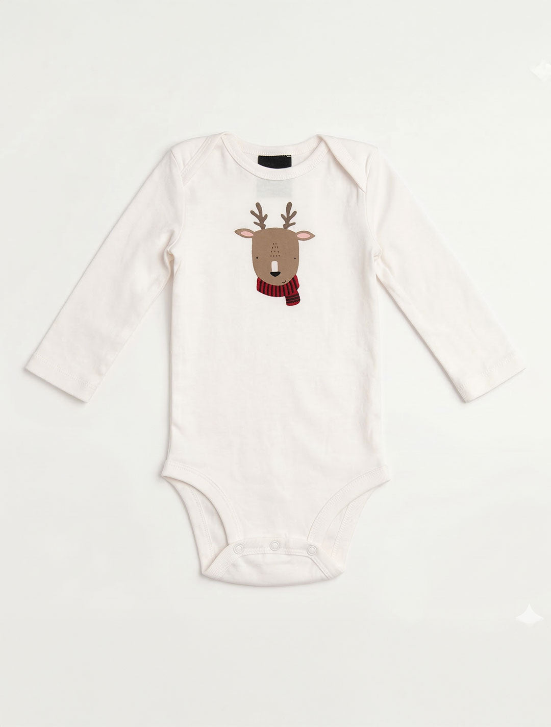 OFF WHITE PRINTED ONESIE