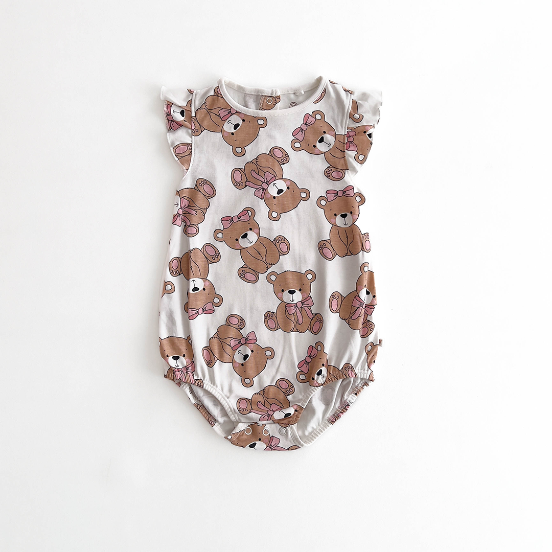 NEXT BABY BEAR PRINT ONESIE