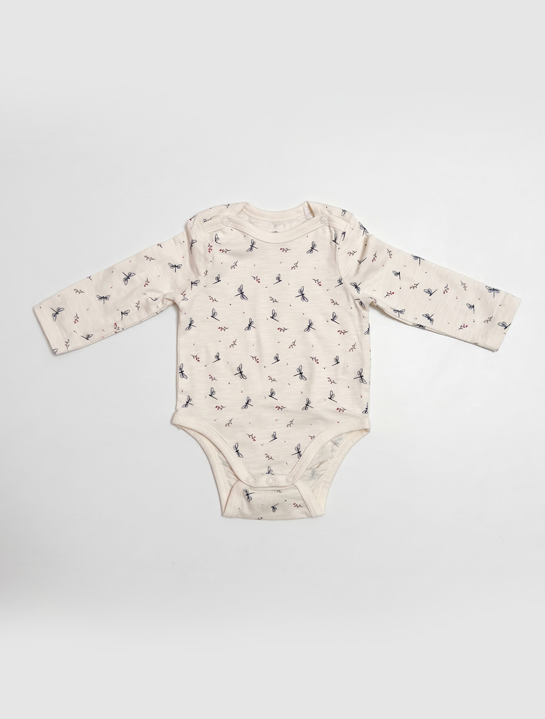 OFF WHITE PRINTED ONESIE