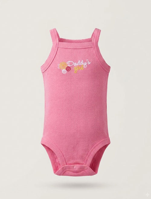 Daddy's Girl Floral Cami Onesie