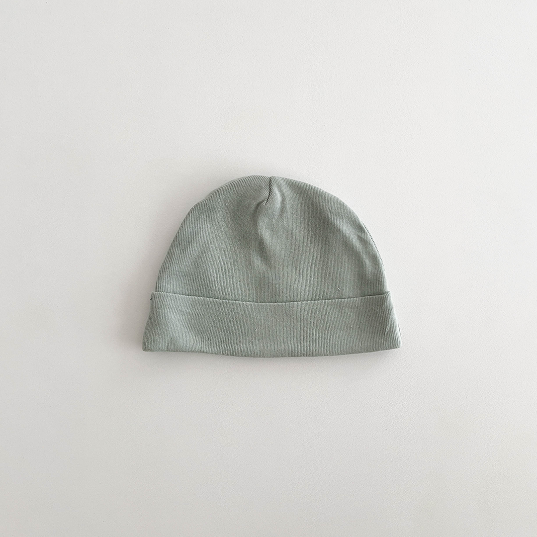 PASTEL GREEN PLAIN CAP
