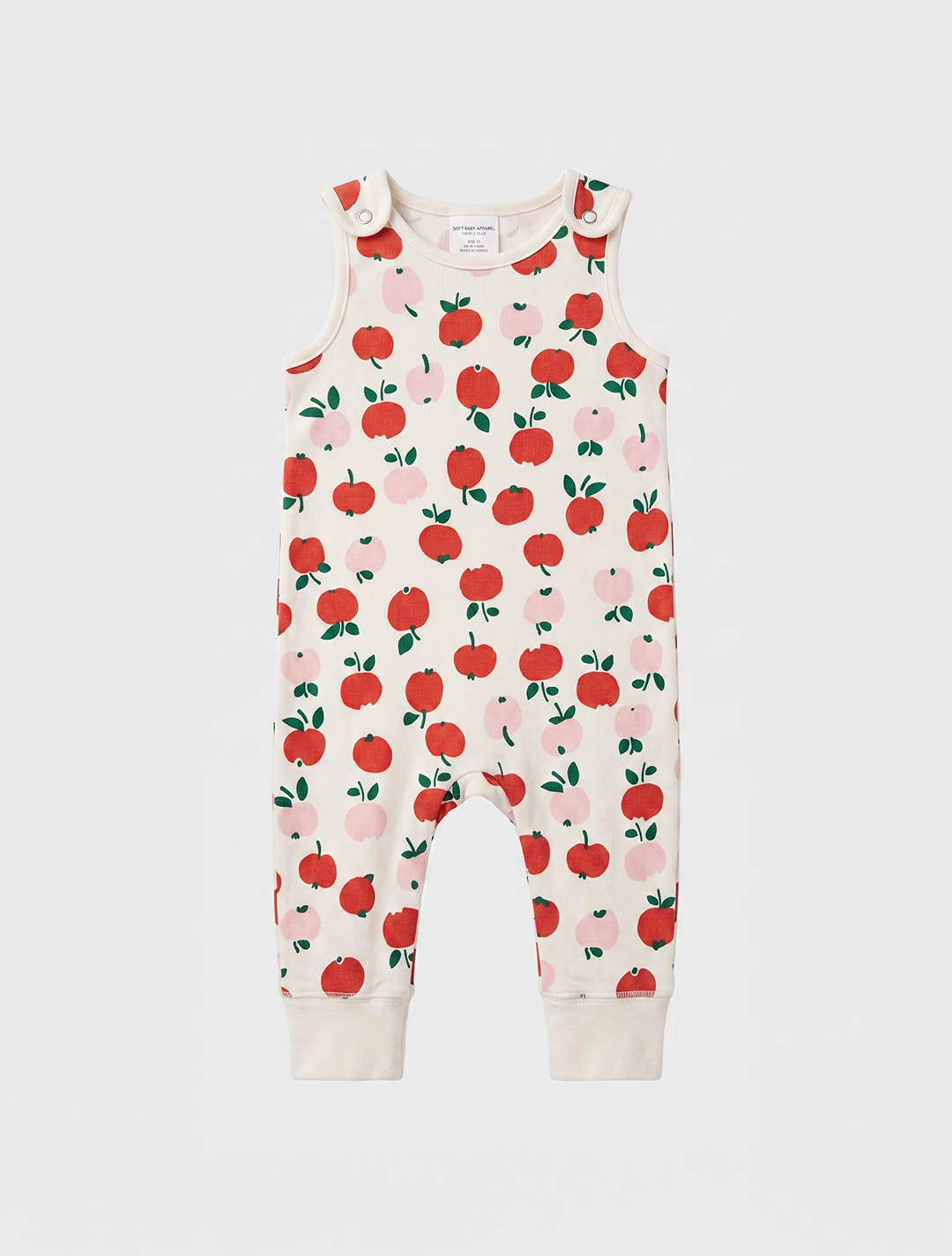 PRINTED SLEEVLESS ROMPER