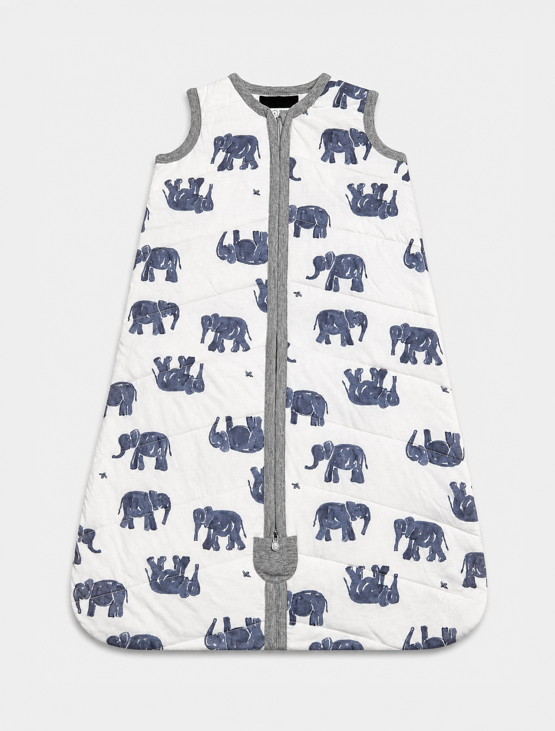 Baby Sleep Bag – Navy Elephants