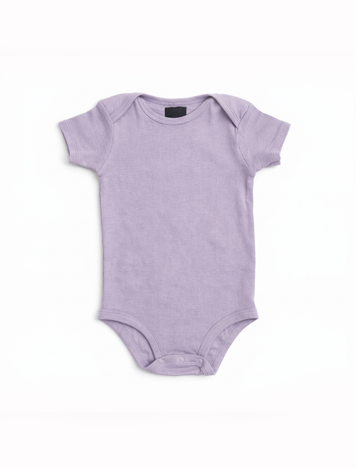 LAVENDER RIBBED ONESIE
