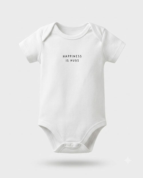 White printed onesie