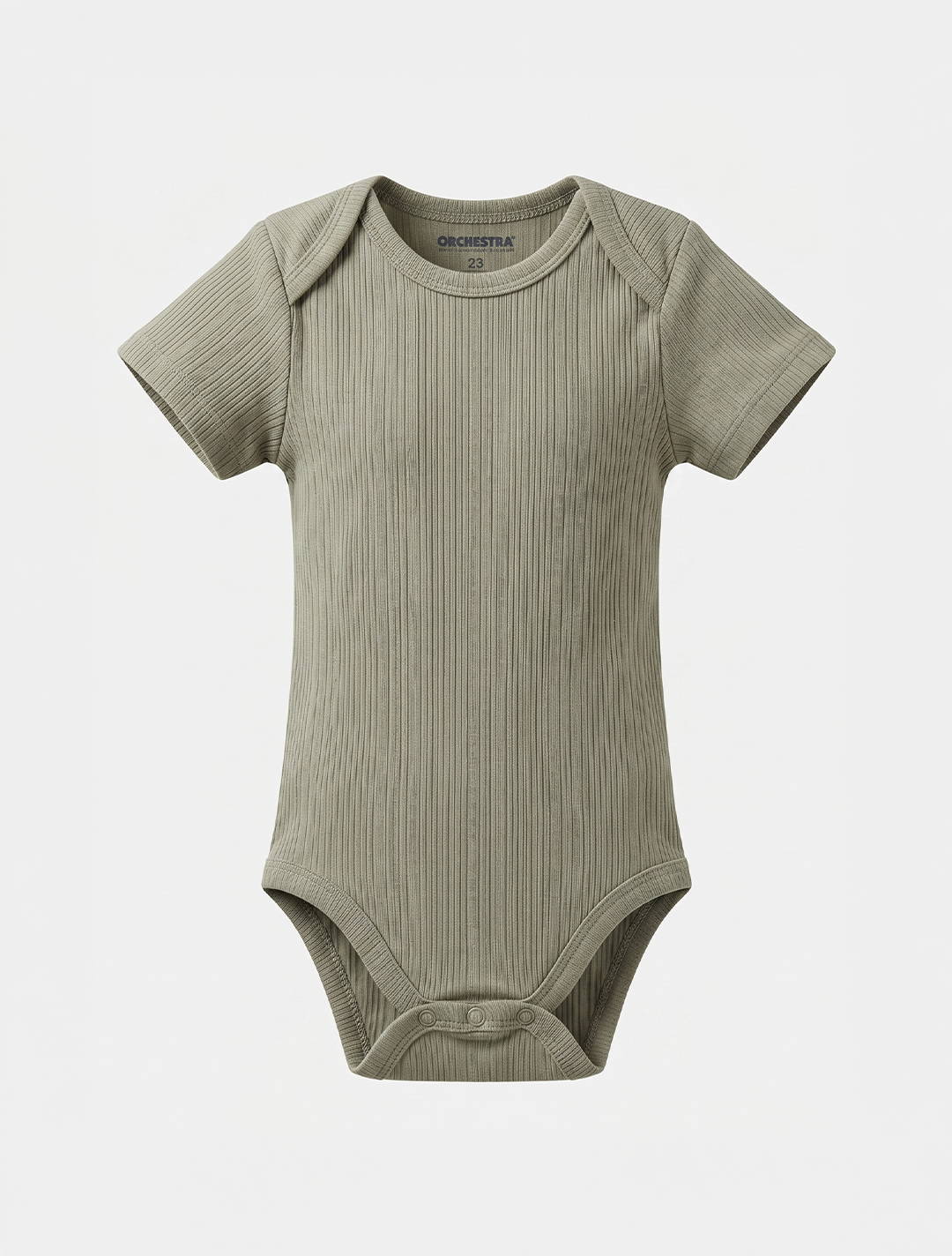SAGE GREEN RIBBED ONESIE