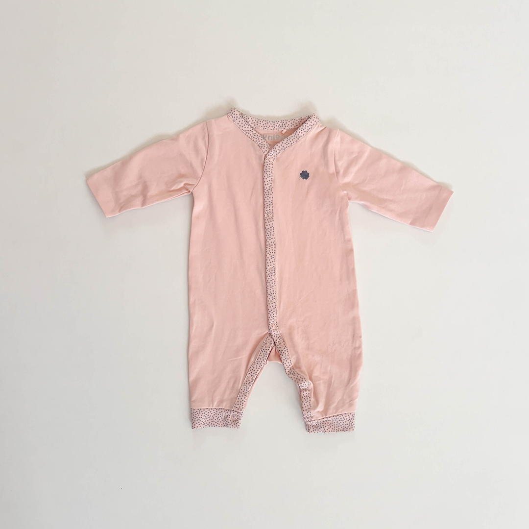 PASTEL ROSE GIRLS ROMPER