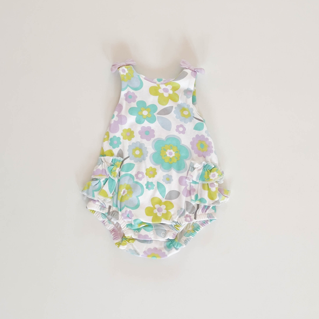 FANCY FLORAL ONESIE