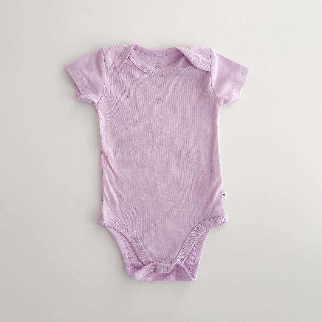 Purple coloured onesie