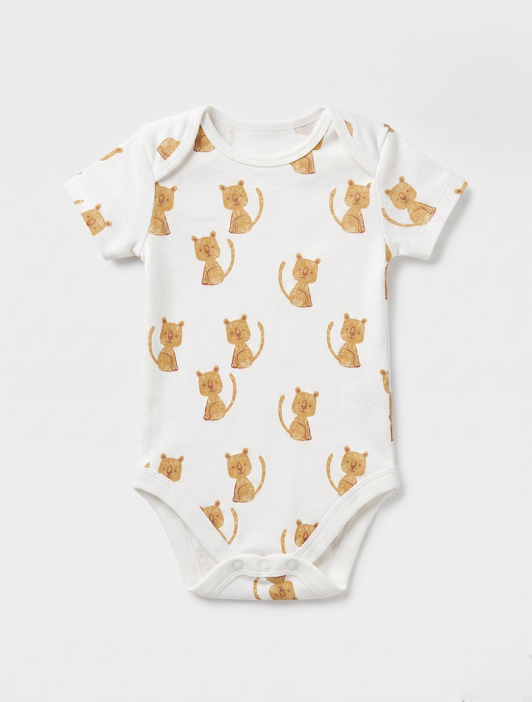 ANIMAL PRINTED ONESIE