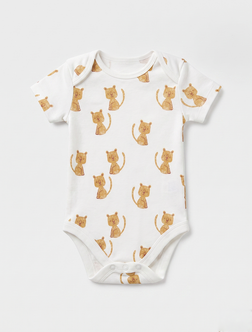 ANIMAL PRINTED ONESIE