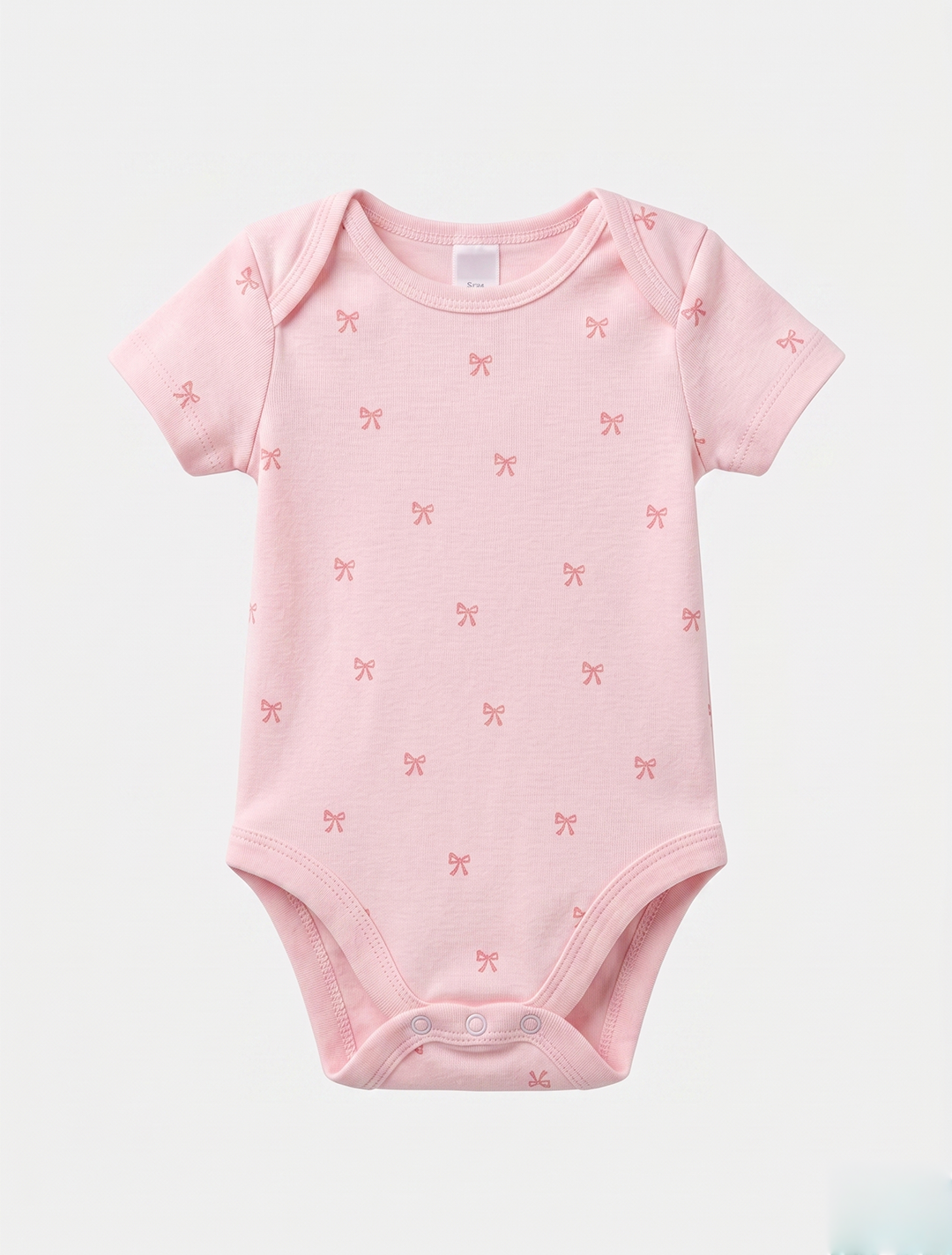 PINK RIBBON PRINTED ONESIE