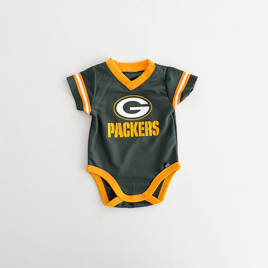 GREEN JERSEY MODEL ONESIE