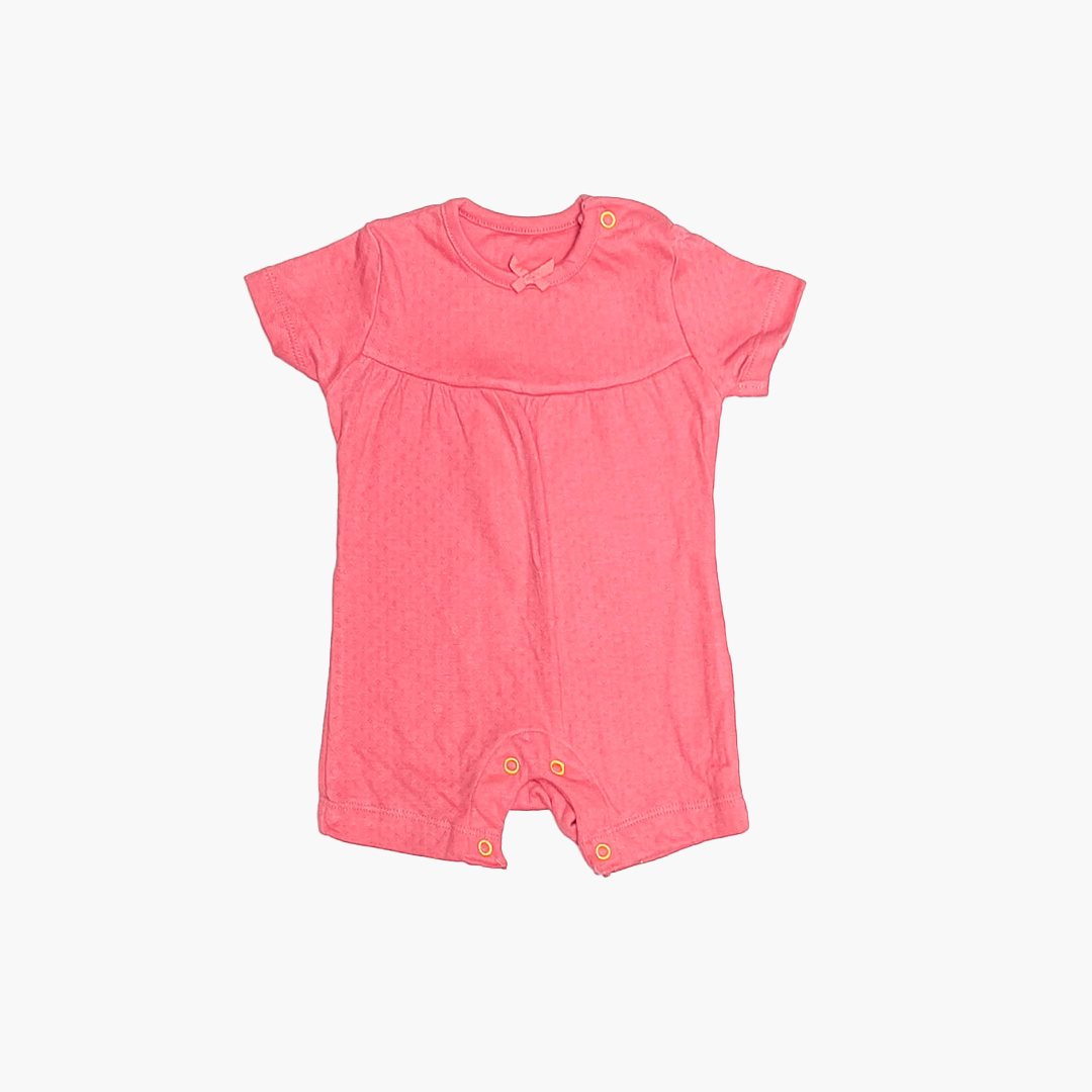 PUNCH PINK PLAIN JUMPSUIT