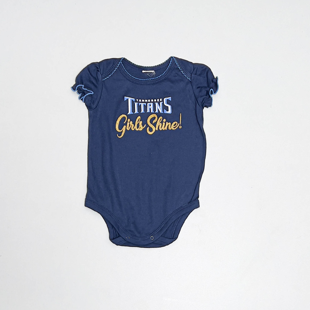 NAVY BLUE PRINTED ONESIE