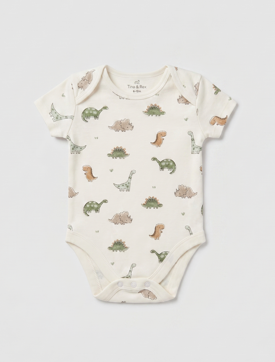 DINO PRINTED ONESIE