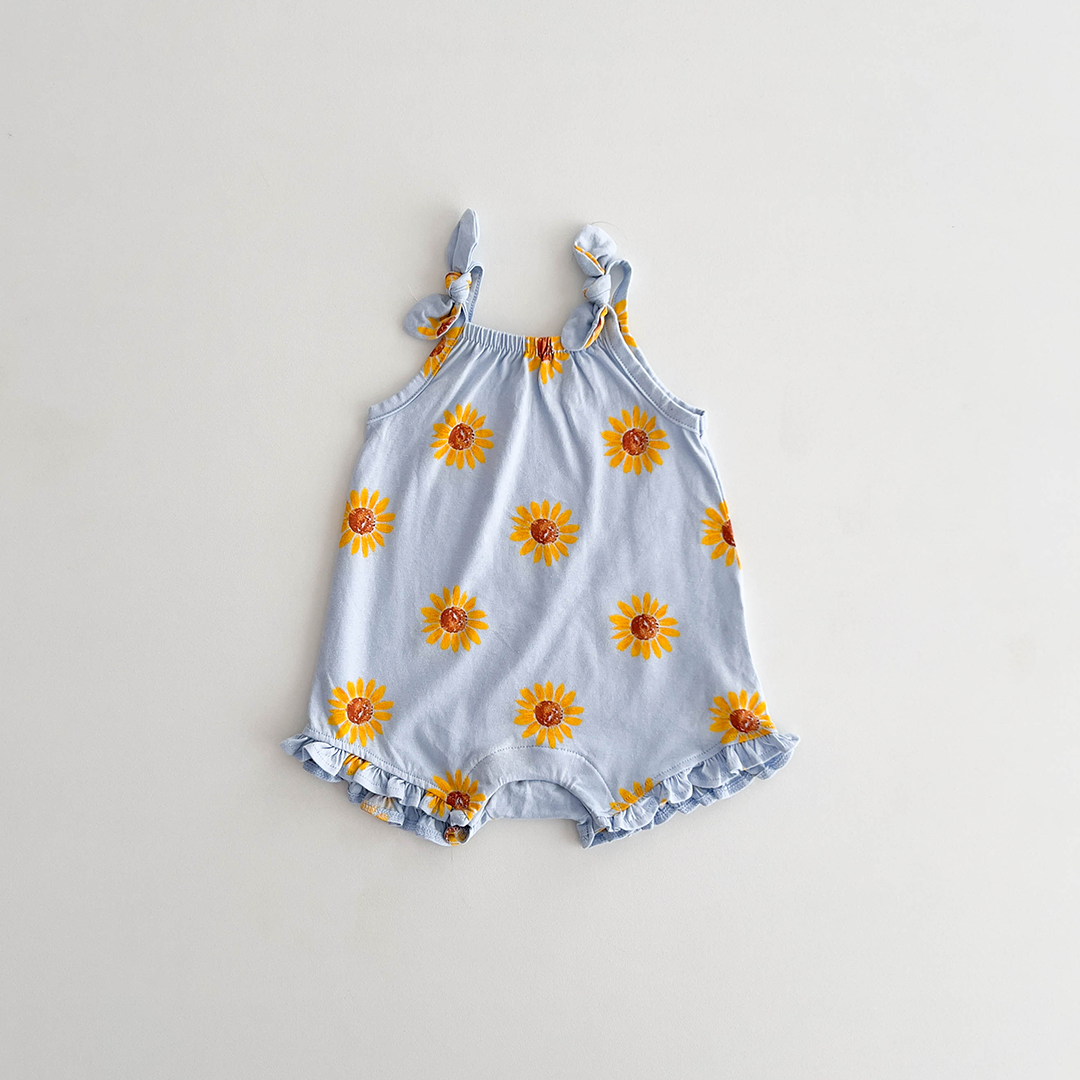 SUNFLOWER BLUE PRINTED JUMPSUIT