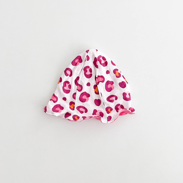 PINK PATTERNED GIRLS CAP