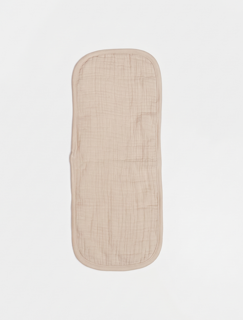 OFF WHITE MUSLIN BURP CLOTH
