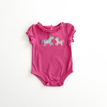 GARANIMALS PINK ZEBRA ONESIE