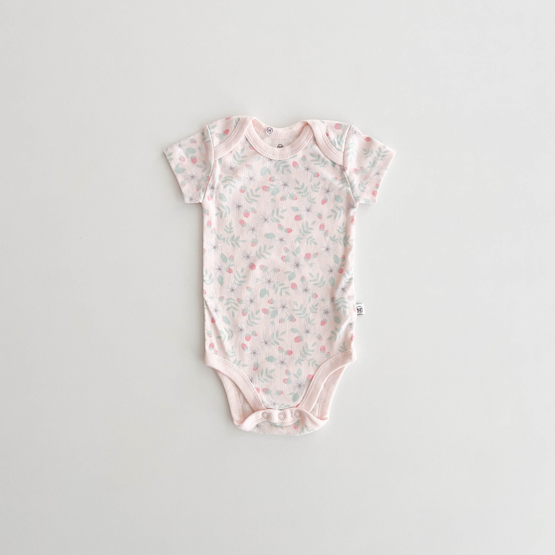 PASTEL INK FLORAL ONESIE