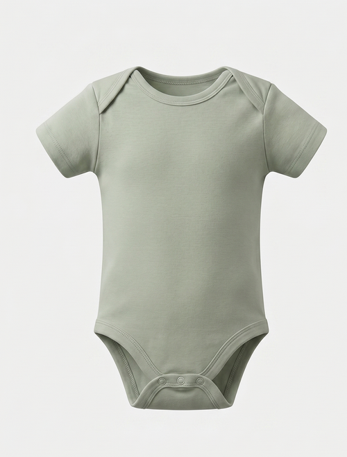 SAGE GREEN PLAIN ONESIE